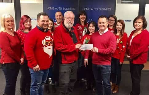 Munn Insurance Community Food Sharing Association Donation