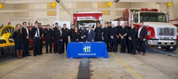 Munn Insurance NL Fire Services Partnership