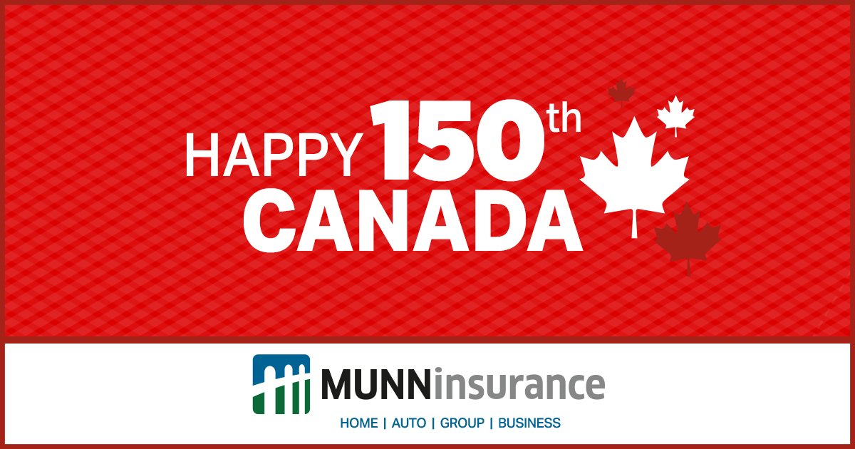 Munn Insurance Happy Canada Day