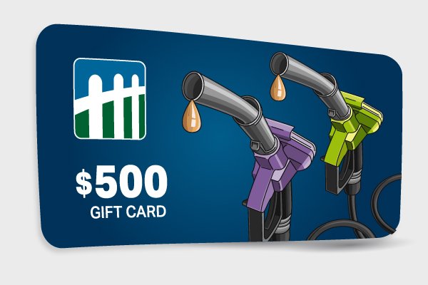 Win a $500 Gas Card!
